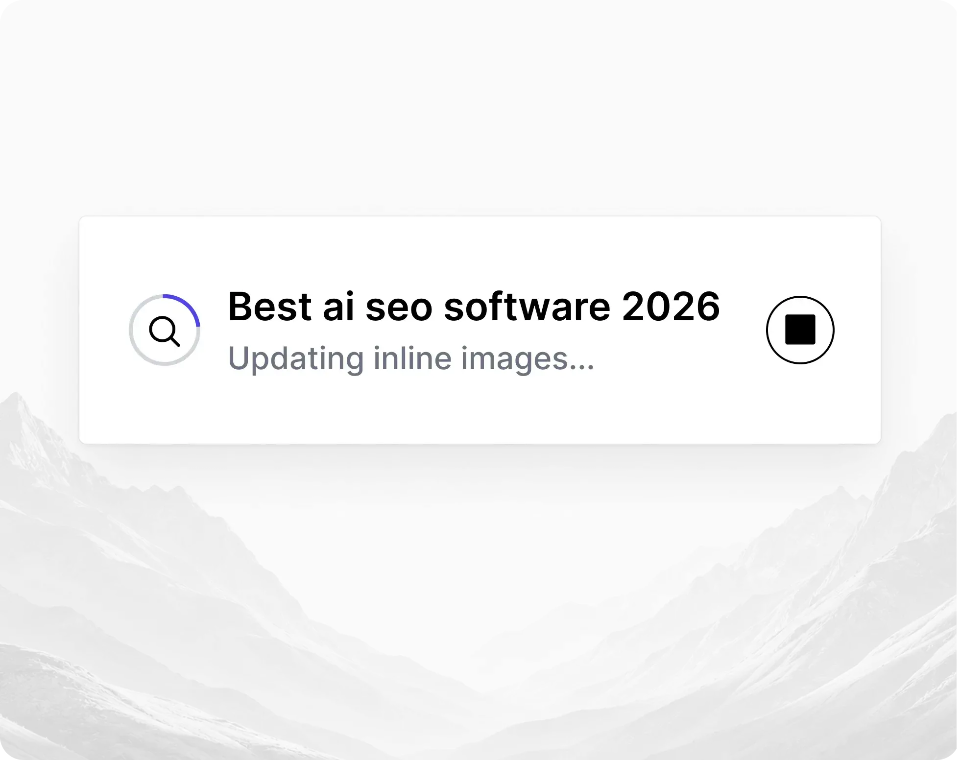 Article being refreshed — updating inline images for 'Best ai seo software 2026'